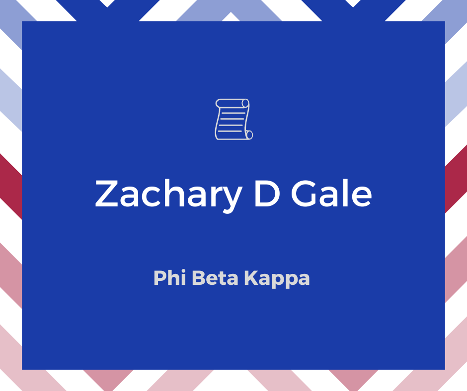 Zachary D Gale